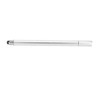 Generic Stylet Capacitif Haute sensibilité Double Pointe Universel pour Tablettes Smartphones Conception en Aluminium Léger pour Dessiner, écrire et Jouer (Silver)