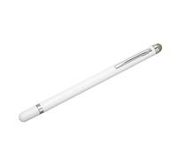 Generic Stylet Universel pour Tablette, Pointe Remplaçable en Alliage D'aluminium Durable avec 2 Recharges, 1 Stylet pour A50 A70 A51 A71 A30 A10 A52 A72 A20E A51 A21S (White)