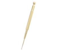 Generic Stylo D'acupuncture pour Massage des Tissus Profonds en Laiton à Double Tête Compact et Portable, pour Épaules et Cou Bureau