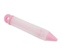 Generic Stylo de Décoration de Gâteaux, Outil D'écriture en Silicone de qualité Alimentaire avec 4 Buses Réutilisables pour Décorer des Gâteaux et des Desserts 14,7x2,3x1cm (PINK)