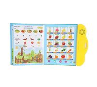 Generic Stylo de Lecture Vocale Intelligent pour Enfants, Livre de Lecture éducatif avec Sons et Images Vifs, Machine à Livre Jaune pour L'apprentissage des Enfants (Yellow)