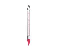 Generic Stylo de Peinture à Points pour Ongles Léger pour Outil de Manucure Nail Art pour Usage Professionnel à Domicile Plastique comme le Montrent les Images 5,7 X 0,4 X 0,4", Ongles Artificiels
