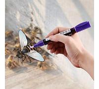 Generic Stylo Marqueur pour Abeilles, 2 Pièces, Outil écologique Facile à Utiliser pour le Marquage de la Reine des Abeilles, Fournitures pour L'apiculture