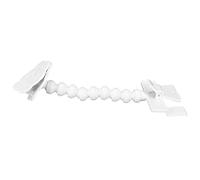 Generic Support à Clip Extensible et Réglable pour Perche à Selfie pour Animaux de Compagnie, pour Chiens et Chats, en PVC, 1 unité (White)