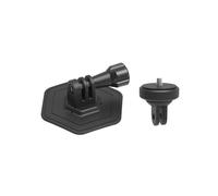 Generic Support de base adhésif flexible incurvé pour casque compatible avec Insta360 GO3/Action 4 Accessoires de caméra de sport