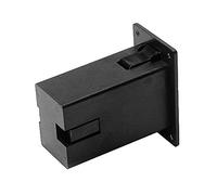 Generic Support de Batterie 9 V, Boîte Durable pour Micro de Guitare Acoustique, Couleur Noire, Excellent Accessoire pour les Guitaristes, Applicable pour Batterie 9 V pour Guitaristes Acoustiques