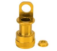 Generic - Support de Boucle de Pédale pour Vélo Pliant à Dégagement Rapide, Adaptateur en Aluminium Durable de 5mm 10mm pour Un Retrait Facile de la Pédale (Gold)