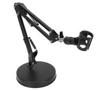 Generic Support de Bras de Micro à Rotation Libre D'angle pour le Chant en Direct, Support de Bras de Microphone en Métal Stable, Matériau en Fer