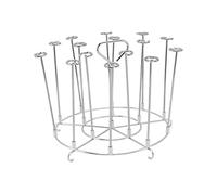 Generic Support de Brochettes de Grillades, Durable, Facile à Nettoyer, Système de Brochettes Verticales pour Barbecue, pour Friteuse Foodi 8QT