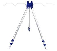 Generic Support de Canne à Pêche Télescopique, Trépied Portable en Alliage D'aluminium pour la Pêche en Mer, au Lancer et sur Roche, 1 Pièce