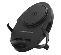 Generic Support de Chargeur sans Fil Pliable, Station de Recharge pour Téléphone Portable Intelligent, pour Usage Nocturne au Bureau et à Domicile, Interface de Type C, Matériau ABS