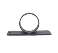 Generic Support de Corde, Anneau Décoratif Noir en Acier Inoxydable, Support de Corde avec Vis pour Cordes de Chanvre, Clôture, Balustrade de Pont D'escalier