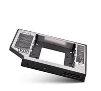 Generic Support de Disque Dur Interne pour Ordinateur Portable 2,5 Pouces, Transmission 6 Gbit/s, Installation sans Pilote pour Window2K/XP/Vista/7, Couvercle en Alliage D'aluminium, adapté pour