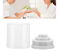 Generic Support de Foret à Ongles à 48 Emplacements, Organisateur Portable et Durable pour Forets à Ongles, Conception Claire pour une visibilité Facile, Matériau de Haute qualité (WHITE)