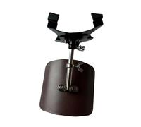 Generic Support de Guitare Métal Support pour Basse Repose-pied Professionnel Repose-bras Compact Adapté pour Enseignement Studio Spectacle Pratique Journaliè, Pince noire