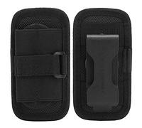 Generic Support de Lampe de Poche en Nylon, Pochette de Torche Rotative à 360 Degrés Robuste pour Le Travail sur Le Terrain et L'entretien Quotidien Noir 64g (402#)