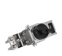 Generic Support de Montage D'antenne argenté pour Autoradio, Direction Flexible pour Une Réception de Signal la Plus Forte