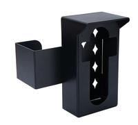 Generic Support de Montage de Sonnette Vidéo Antivol pour Portes à Ouverture vers L'intérieur Installation Facile pour Appartements Dortoirs Locations ABS Acier Inoxydable
