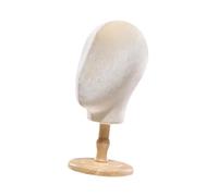 Generic Support de perruque, présentoir de Base en bois, présentoir de tête de Mannequin et de chapeaux pour chapeaux, avec Socle En Bois