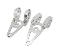 Generic Support de Phare de Moto de 30 Mm, Support de Montage de Phare pour Vélos Monkey Z50 Z50A Z50J Gorilla avec Alliage D'aluminium CNC Résistant à la Rouille, Aucune Découpe