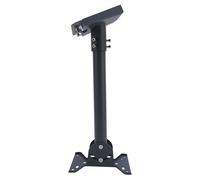 Generic Support de Poteau Satellite Rectangulaire Réglable à 120 Degrés, Kit de Montage de Parabole Standard Longue Durée pour Gen 3, Accessoires Complets, Alliage D'aluminium/fer