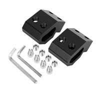 Generic Support de Rail Universel, Boîte à Outils Durable et Peu Encombrante, Montage Latéral pour une Organisation Efficace des Outils, Paquet de 2 pour Accessoire de Rail de Système de Stockage