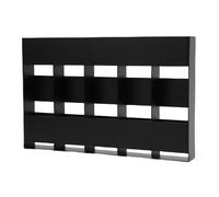 Generic Support de Rangement en Paille Métallique, Organisateur Compact à 5 Compartiments pour Armoire, étiquettes, Nettoyage Rapide, Utilisation Polyvalente pour Petits Objets