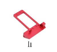 Generic Support de Servo En Métal pour Véhicules RC à L'échelle 1:10, Rouge