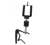 Generic Support de Téléphone pour Guitare Capo, Support de Téléphone pour Basse Capo Noir pour Guitares électriques pour Acoustiques pour Débutants