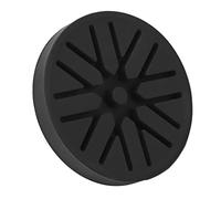 Generic Support d'écran de Rondelle en Silicone, Support de Panier de Porte-filtre à Rainures en Forme de Flocon de Neige, Petit Compact pour écran de Rondelle de café de 51 Mm, 53 Mm, 58, avec