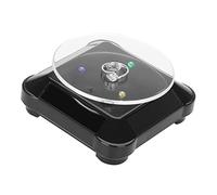 Generic Support d'écran Solaire, Vitrine Solaire 360 Degrés Tournante Rotative Téléphone de Montre pour Exposition Bijoux (BLACK)