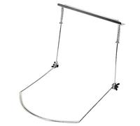 Generic Support D'harmonica Réglable à 24 Trous, Support de Cou Robuste et Durable pour Joueurs Professionnels, Accessoires D'instruments à Vent pour Musiciens Noir (24 trous argent)