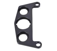 Generic Support D'interrupteur à clé et de Voyant Lumineux pour ATV, Mise à Niveau Sécurisée et élégante pour les Pinces Coniques 450R Pro pour les Pilotes Tout-terrain en Aluminium (BLACK)