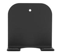 Generic Support D'oreille de Poignée sans Fond en Alliage D'aluminium, Support de Poignée de Machine à café Fiable pour 51 53 58, Peu Encombrant avec Adhésif et Vis 101g (BLACK)