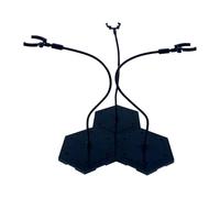 Generic Support pour Figurine D'Action et Support de Poupée Porte-figurine Articulé Base de Présentation Fermement Les Personnages Adapté Au Stop, Noir