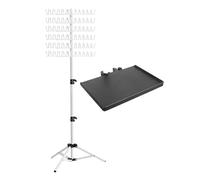 Generic Support pour Tresses Porte-extensions sur Pied Chevalet de Tressage Cadre de Tissage Organisateur de Mèches En Métal à Hauteur Réglable Adapté pour L, Blanc