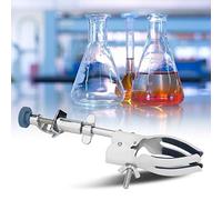 Generic Support Universel de Tube de Condensation en Métal, Pince de Bécher de Laboratoire Solide pour Table D'expérimentation de Chimie, Pinces Réglables pour Flacon et Tuyau, Rotation à 360 °,