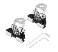 Generic Support Universel en Fer pour Lampe de Travail LED, avec Coussinet Antidérapant, pour Camions Tout-terrain et Support de Lampe de Travail en Voiture