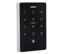 Generic Système de Contrôle D'accès par Mot de Passe à Clavier étanche pour Contrôle D'accès Tactile pour Une Utilisation en Extérieur, Design élégant, Matériau ABS, Prend en Charge 1000 Cartes