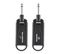 Generic Système de Guitare sans Fil Transmission Stable Anti-interférence Forte pour Guitare électrique Instruments à Vent de Basse Transmission en Temps Réel Prise Rotative à 230 Degrés pour Musicien