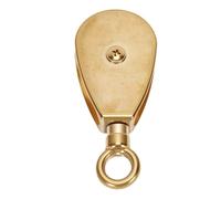 Generic Système de Levage Fiable à Poulie en Laiton Haute Résistance pour la Construction et les Activités Récréatives 1 X Poulie (50MM)