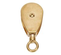Generic Système de Levage Fiable à Poulie en Laiton Haute Résistance pour la Construction et les Activités Récréatives 1 X Poulie (38mm)