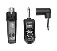 Generic Système de Microphone sans Fil Émetteur Récepteur Compatibilité Polyvalente Conception Anti-interférence pour les Répétitions Plug and Play 800mAh