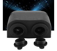 Generic Système de Prise Allume-cigare à Double Port pour Moto, Bateau, Voiture avec Kit de Câblage, Prise Femelle Allume-cigare 12 V-24 V pour Alimenter le Véhicule GPS, Téléphone Portable, Caméra