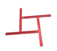Generic Système de Rails Parallèles, Ensemble de Jonction de Scie en Alliage d'aluminium de 600Mm pour Outils de Travail du Bois