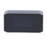 Generic Système de Refroidissement par Eau Alarme Affichage Numérique OLED Débitmètre Moniteur de Température pour Ordinateur Hôte Noir G 1/4 en POM 1 Kit