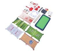 Generic Table de Jeux Multiple Compacte 6 en 1, Mini Ensemble de Jeux Combinés 50 X 28 Cm pour Les D'intérieur des Enfants, Les Moments de Plaisir en Famille