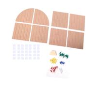 Generic Tableau D'affichage arqué en Feutre, Tableau Mural élégant et Léger avec Punaises, Tampons Adhésifs, pour Photos, œuvres D'art, Notes, Maison, Bureau, Salle de Classe (60 * 120CM)