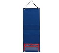 Generic Tableau de Calendrier Visuel pour Enfants, Feutre Double Face pour la Gestion de la Routine Quotidienne, 26,57x9,44 Pouces, Bleu
