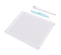 Generic Tableau de Découpe et de Pointage, Outil Polyvalent et Facile à Utiliser pour la Création de Cartes et D'enveloppes en Plastique Robuste 16,5 X 21,5 Cm